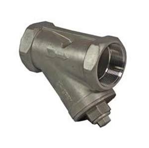 STAINLESS STEEL Y STRAINER 800 PSI THREADED