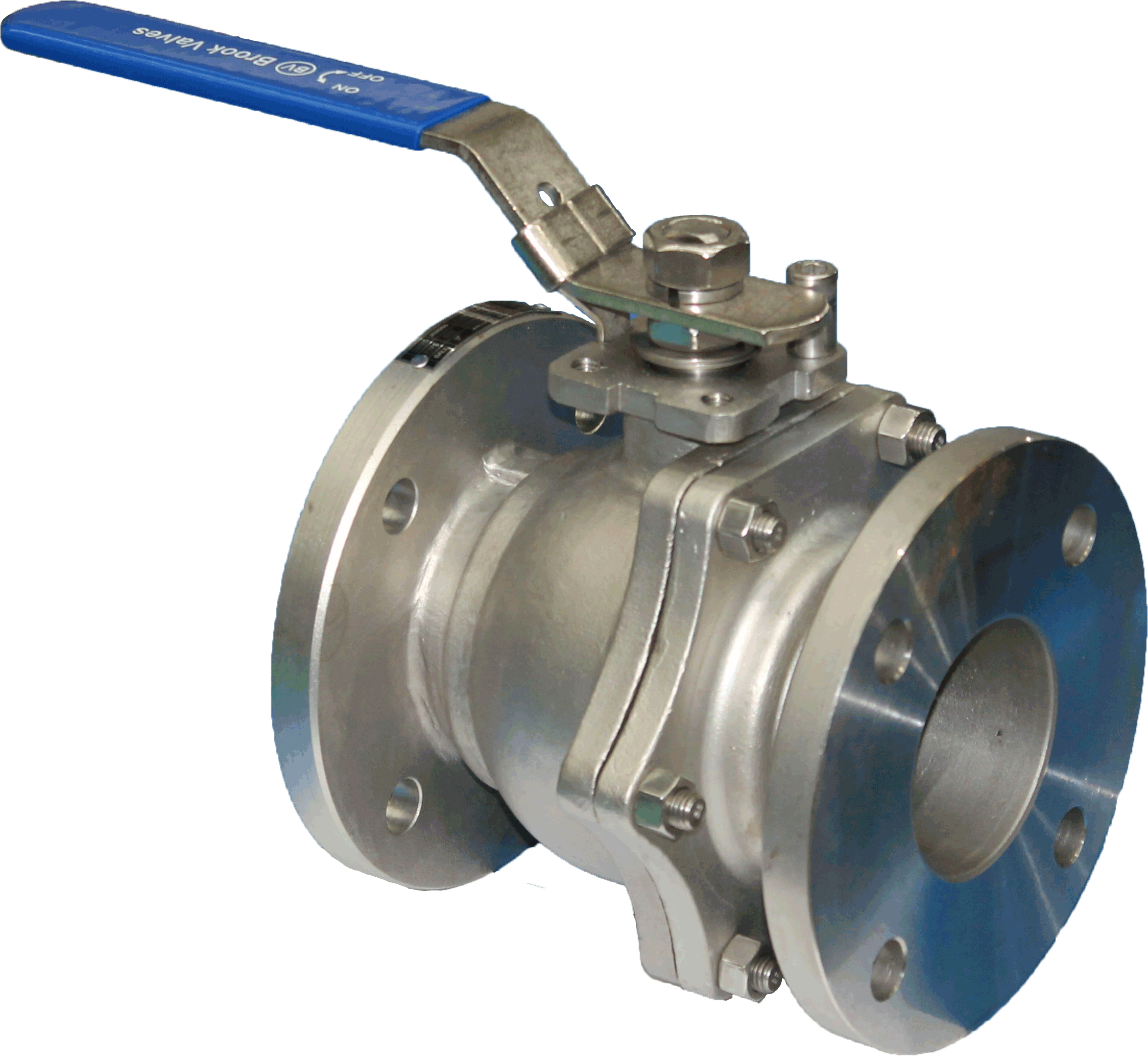 2-PCE 316SS BALL VALVE FB CLASS 150 DRILLED TABLE E LEVER OP