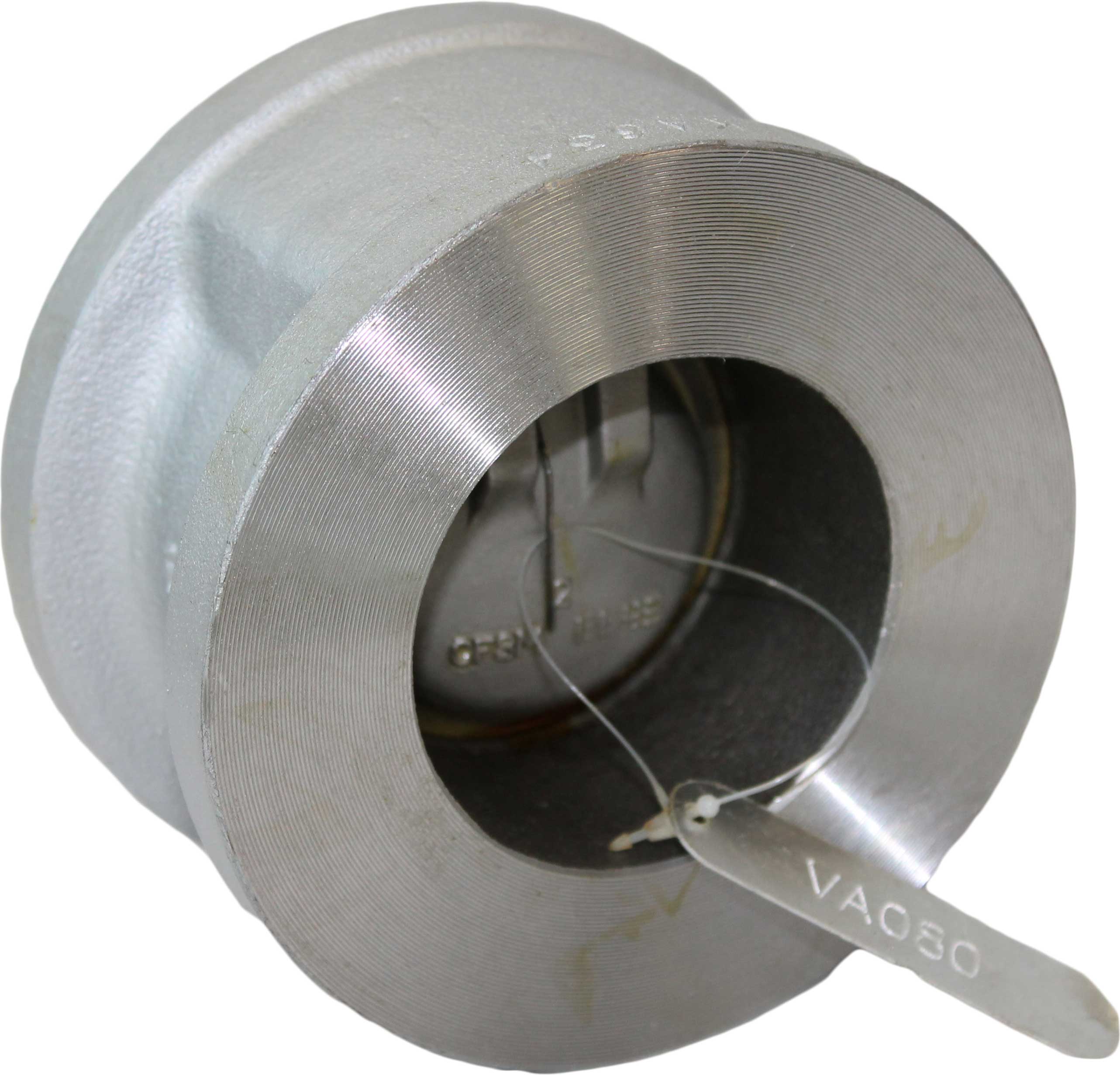 CAST STEEL CLASS 600 SINGLE PLATE WAFER TYPE CHECK VALVE