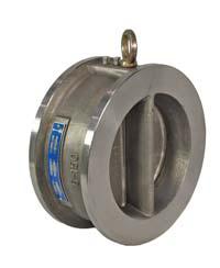 STAINLESS STEEL DUAL PLATE WAFER TYPE CHECK VALVE SUIT CLASS 150