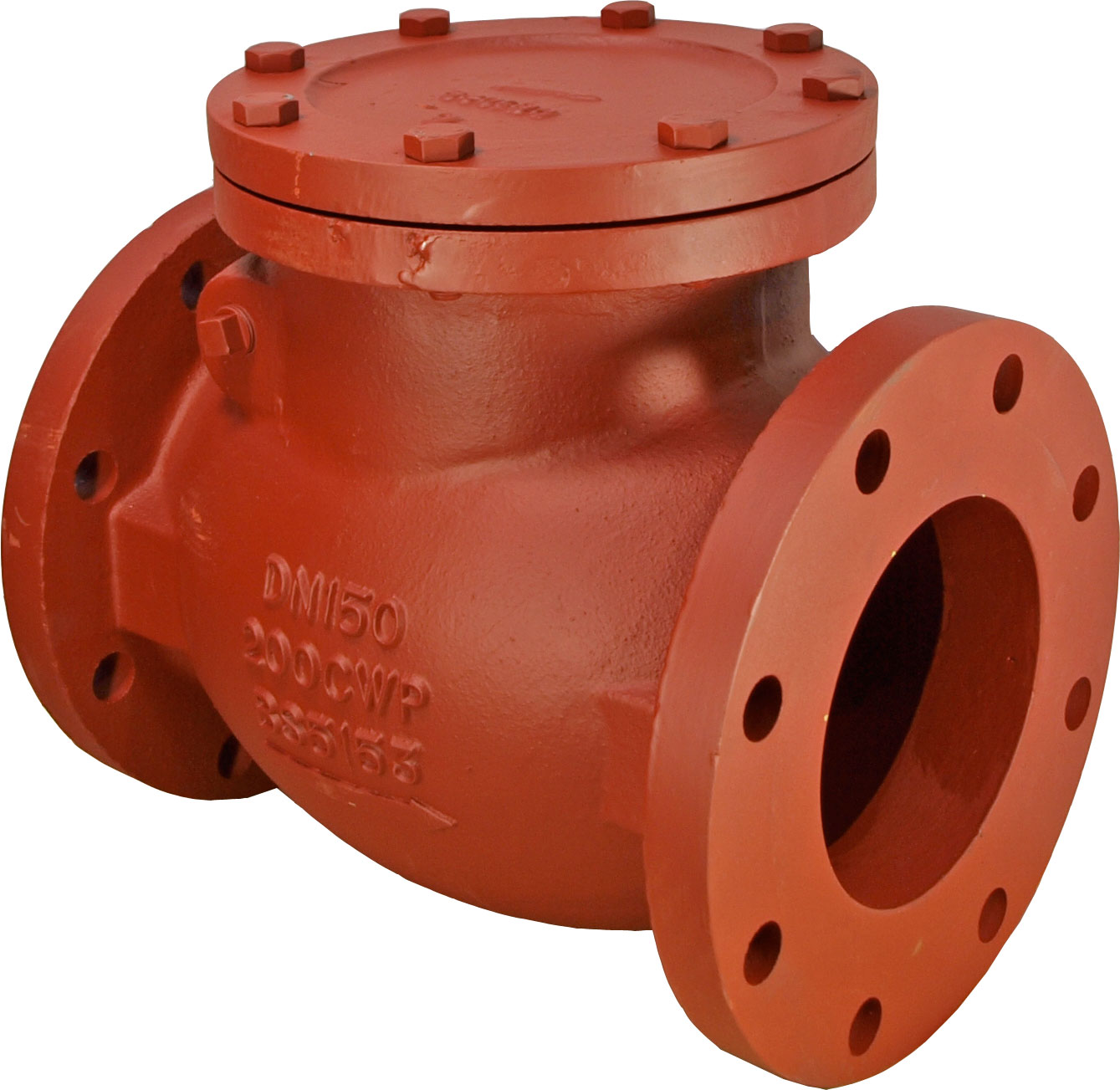 CAST IRON SWING CHECK VALVE FLANGED TABLE E