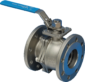 2-PCE 316SS BALL VALVE FB CLASS 150 DRILLED TABLE E LEVER OP