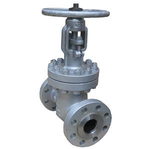CAST STEEL GATE VALVE OS&Y FLANGED CLASS 600 RF with HF Seats