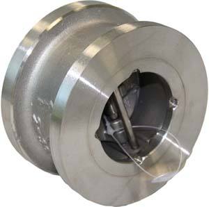 STAINLESS STEEL CLASS 300 DUAL PLATE WAFER TYPE CHECK VALVE  